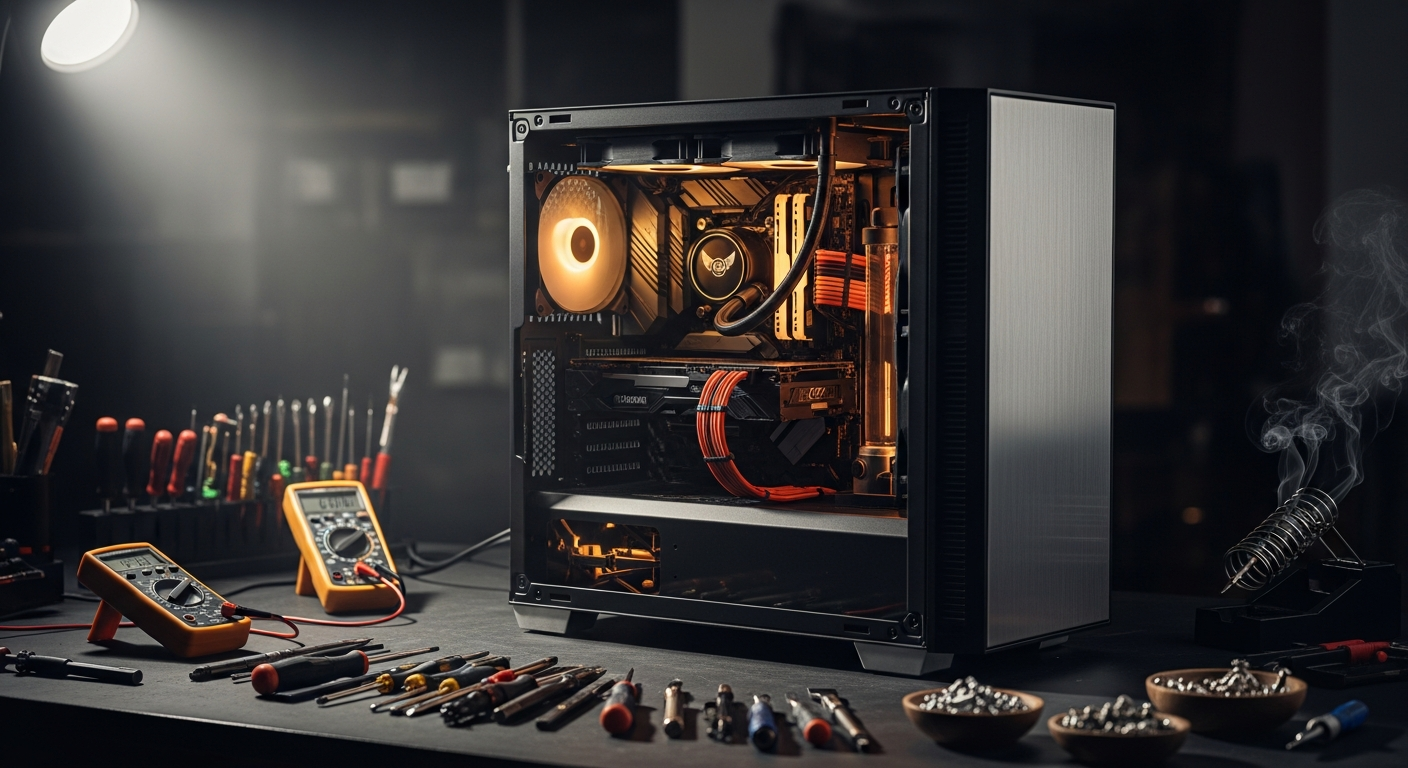 Premium custom PC build by Titan Kustoms